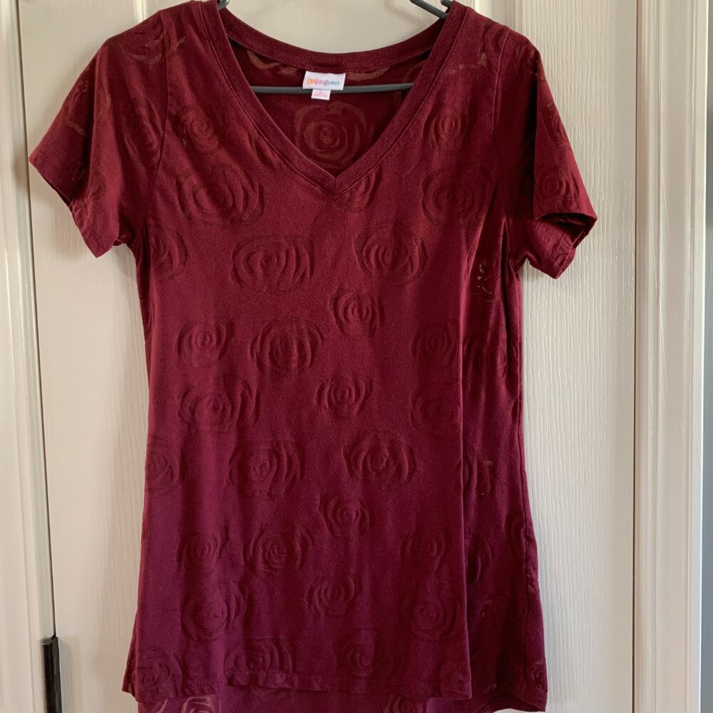 LuLaRoe Womens Short Sleeve Top